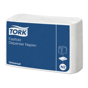 Tork | Fasthold- dispenserservetten wit