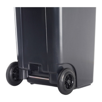 B- stock | Mini rolcontainer | Grijs | Inhoud: 240 liter