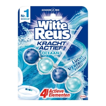 Witte Reus | Toiletblok Actief Oceaan | 10 x 50 gram