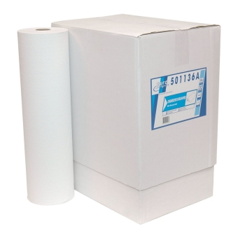 Euro Products | Onderzoekstafelpapier | Wit 1-laags | 50 cm | 5 x 150 meter