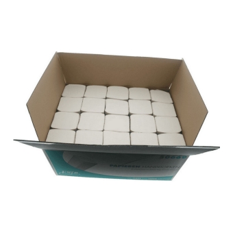 Euro Products | Z- vouwhanddoekjes | 2-laags tissue | 21 x 24 cm | 20 x 160 stuks