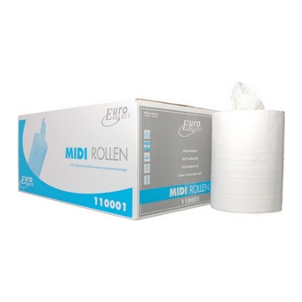 Euro Products | Midirol | 1-laags | Cellulose wit | 6 x 275 meter