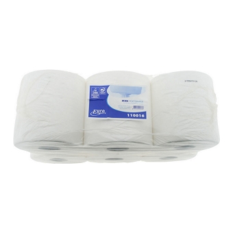 Euro Products | Midirol 2-laags | Cellulose wit | 6 x 160 meter