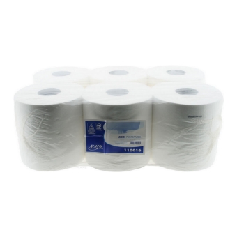 Euro Products | Midirol 2-laags | Cellulose wit | 6 x 160 meter