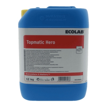 Ecolab | Topmatic Hero | Vloeibaar vaatwasmiddel | Jerrycan 12 kg