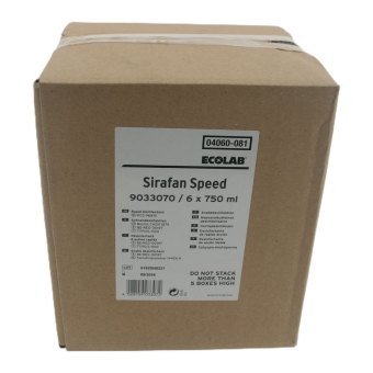 Ecolab | Sirafan Speed | Sprayflacon 6 x 750 ml