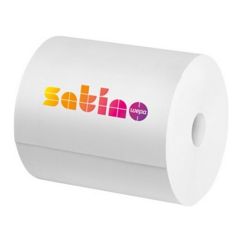 Satino Comfort | Industrierol  Wit | 2-Laags | 525 meter | 2 stuks