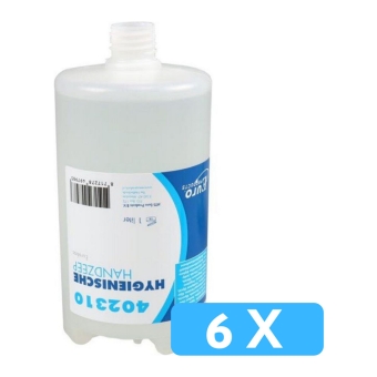 Euro Products | Anti- bacteriële handzeep | Tork S-box | Flacon 6 x 1 liter