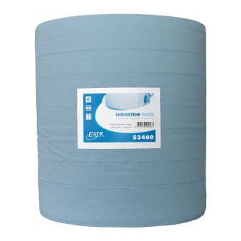 Euro Products | Industriepapier 3- laags | Blauw | 400 meter