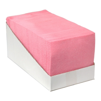 Euro Products | Reinigingsdoek | Roze | 38 x 40 cm | Doos 200 stuks