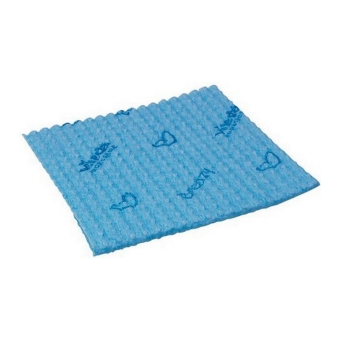 Vileda | Breazy | Semi-disposable Microvezeldoek | Blauw | 25 stuks