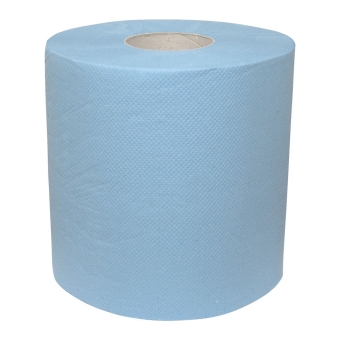 Euro Products | Midi rol 2-laags | Blauw verlijmd | 6 x 150 meter | 20 cm breed