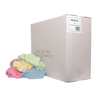 Euro Products | Poetsdoek | Lichtbonte pastel tricot | Doos 10 kg