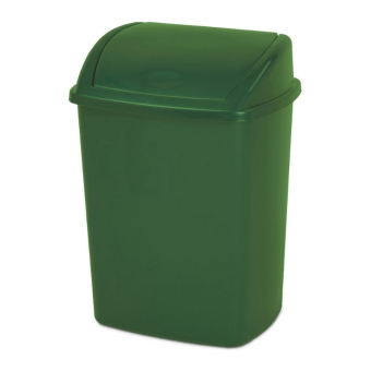 Afvalbak 26 liter Groen 16 stuks