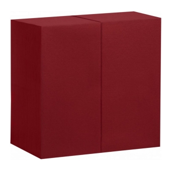 Airlaid | Servetten 1-laags | 1/8 vouw | Rood | 40x40cm | 10x50 stuks