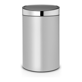 Brabantia Touch Bin 40 liter metallic