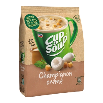 Cup-a-Soup | Automatensoep | Champignon crème | Zak 4 stuks