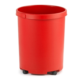 Papierbak 50 liter rood