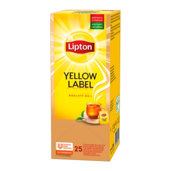 Lipton Thee | Yellow Label | 6 x 25 zakjes