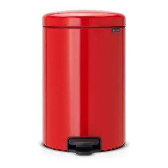 Brabantia Pedaalemmer 20 liter NewIcon rood