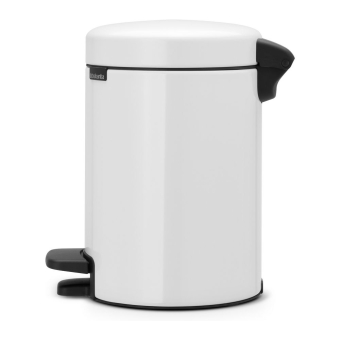 Brabantia Pedaalemmer 3 liter NewIcon wit