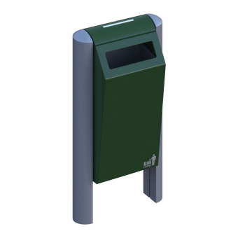 Binsystem Single Bin 60liter groen