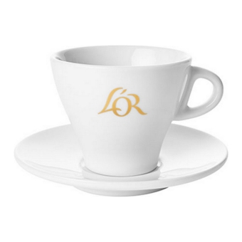 L'Or | Gold Cappucino | Kop en Schotel | 175 ml | 6 stuks