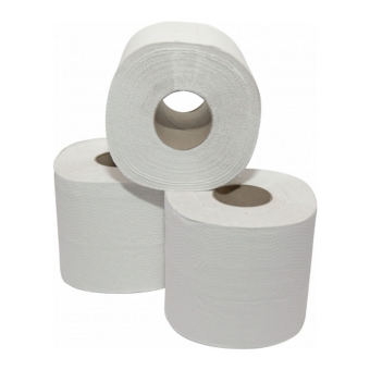 Euro Products | Toiletpapier 2-laags | Recycled wit | 10 x 4 rollen