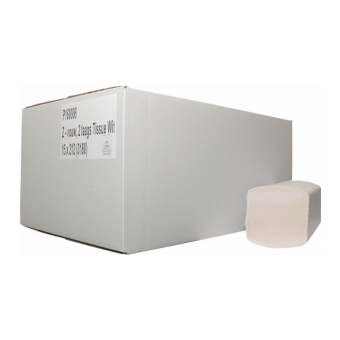 Euro Products | Vouwhanddoekjes | 2-laags recycled tissue | Z-vouw | 22 x 22.5 cm | 3990 stuks