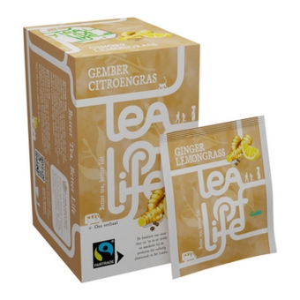 Tea of Life | Ginger Lemongrass | 100 x 1.25 gram