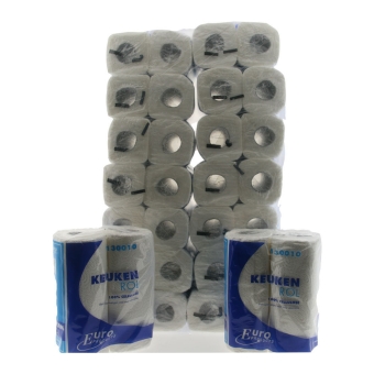 Euro Products | Keukenrol cellulose 2-laags | 16 x 2 rollen