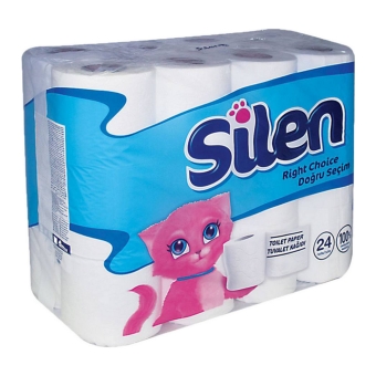 Silen | Toiletpapier | Cellulose | 24 x 160 vel