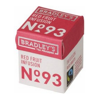 Bradley's | Piramini | Black Tea Red Fruit N.93 | 30 stuks