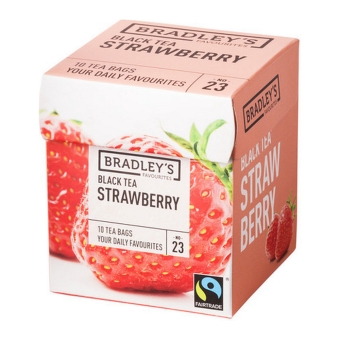 Bradley's | Favourites | Aardbei Thee | nr.23 | 6 x 10 stuks