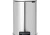 Brabantia Pedaalemmer 12 liter NewIcon mat/rvs