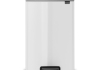 Brabantia | Pedaalemmer 20 liter NewIcon | Wit | Kunstof Binnenemmer