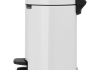 Brabantia Pedaalemmer 3 liter NewIcon wit