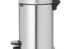 Brabantia Pedaalemmer 3 liter NewIcon mat/rvs