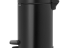 Brabantia Pedaalemmer 3 liter NewIcon mat/zwart