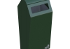 Binsystem Double Bin 90 liter groen