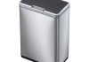 EKO Recycle Mirage Sensor Bin 2x20L Mat RVS