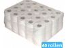 Euro Products | Toiletpapier 2-laags | Recycled wit | 10 x 4 rollen