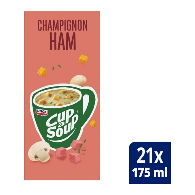 Cup-a-Soup | Champignon- ham | 21 x 175 ml