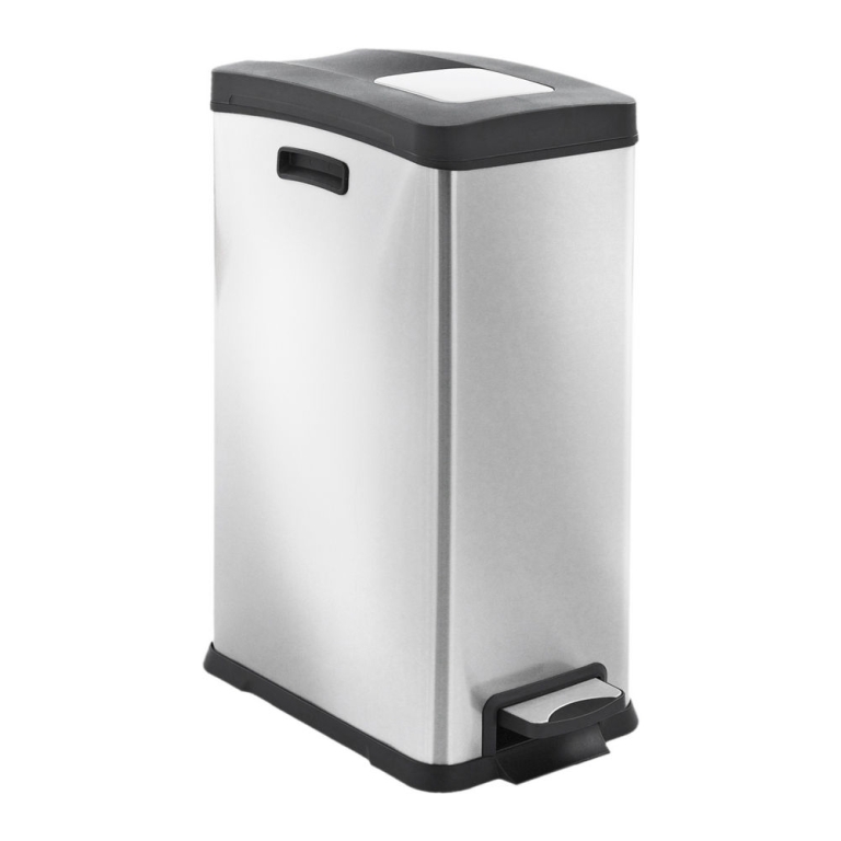 Eko Rejoice Step Bin 30 liter mat RVS