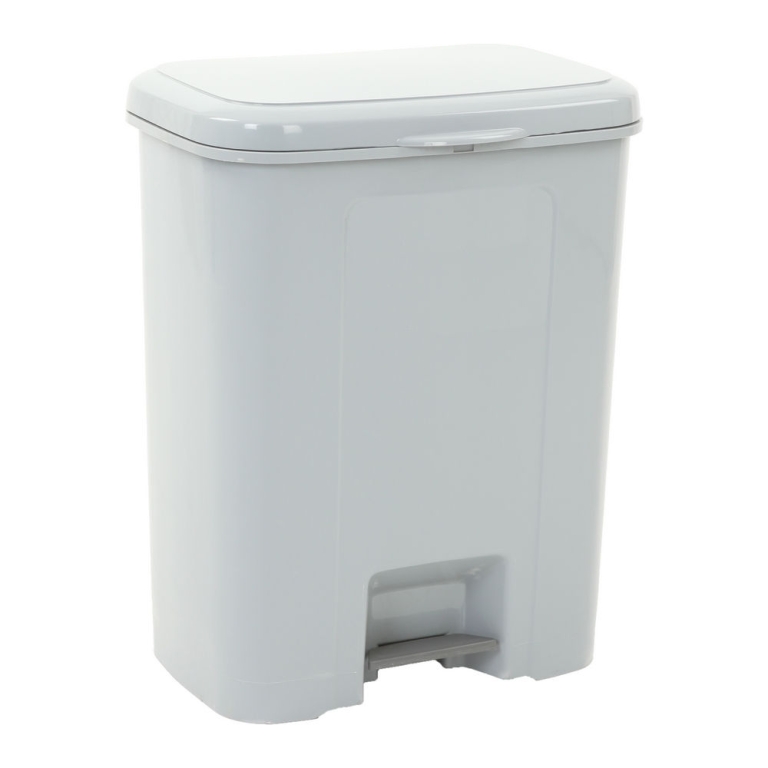 Dustbin pedaalemmer 45 liter grijs