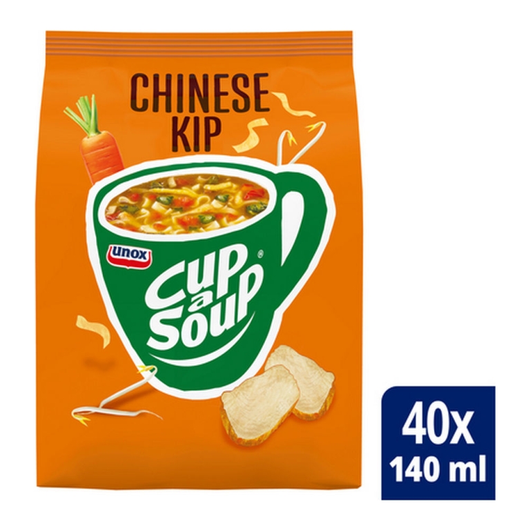 Cup-a-Soup | Automatensoep | Chinese kip | Zak 4 stuks