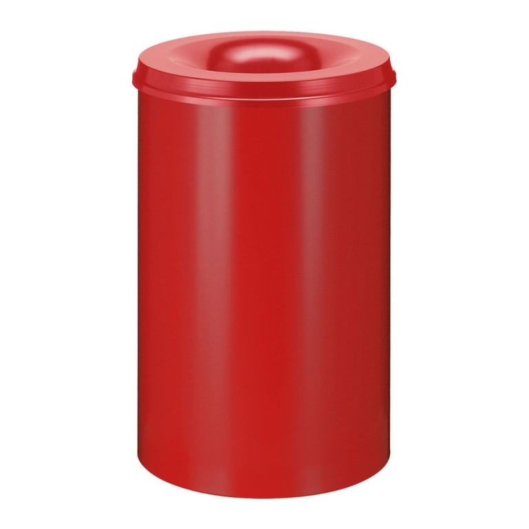 Papierbak vlamdovend 110ltr rood