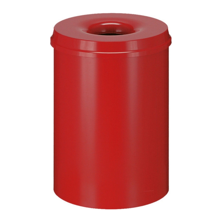 Papierbak vlamdovend 30ltr rood