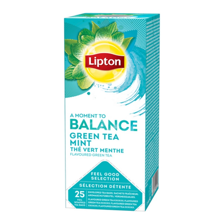 Lipton Green Tea Mint 6 x 25 stuks