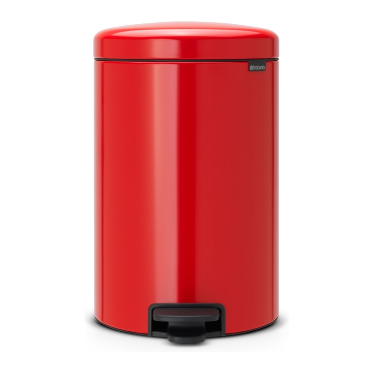 Brabantia Pedaalemmer 20 liter NewIcon rood